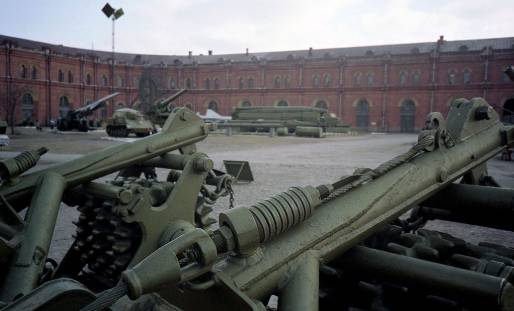 SS-12 au musée de l'Artillerie à Saint-Pétersbourg - Photo © Joël-François Dumont