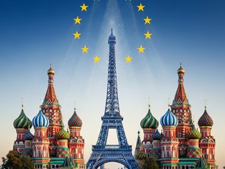 La Russie, la France & l'Europe © Illustration E-S/IA