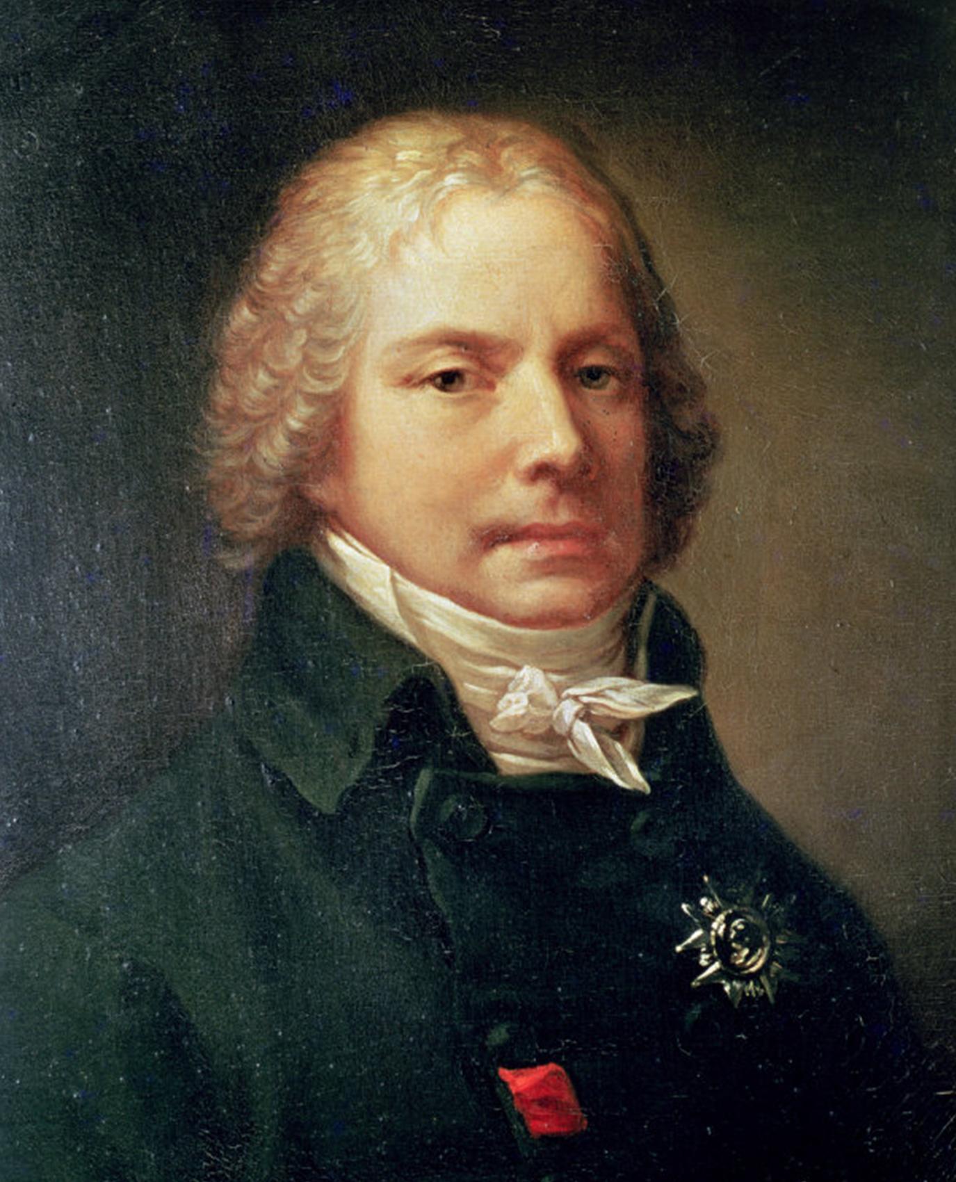Portrait de Charles-Maurice de Talleyrand-Périgord (1754-1838) par Pierre-Paul Prud'hon (1758-1823) au Châteaud e Valençay -