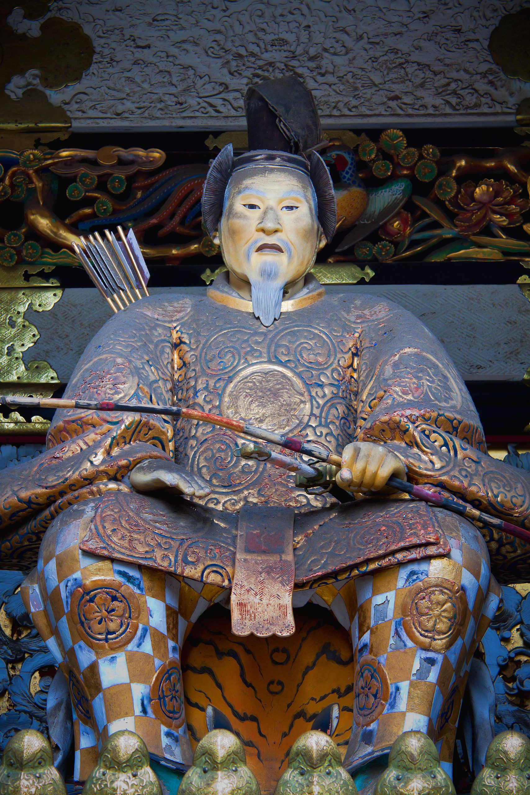 Statue du Shogun Tokugawa Leyasu à Nikko -- Photo BS © Coward Lion. -