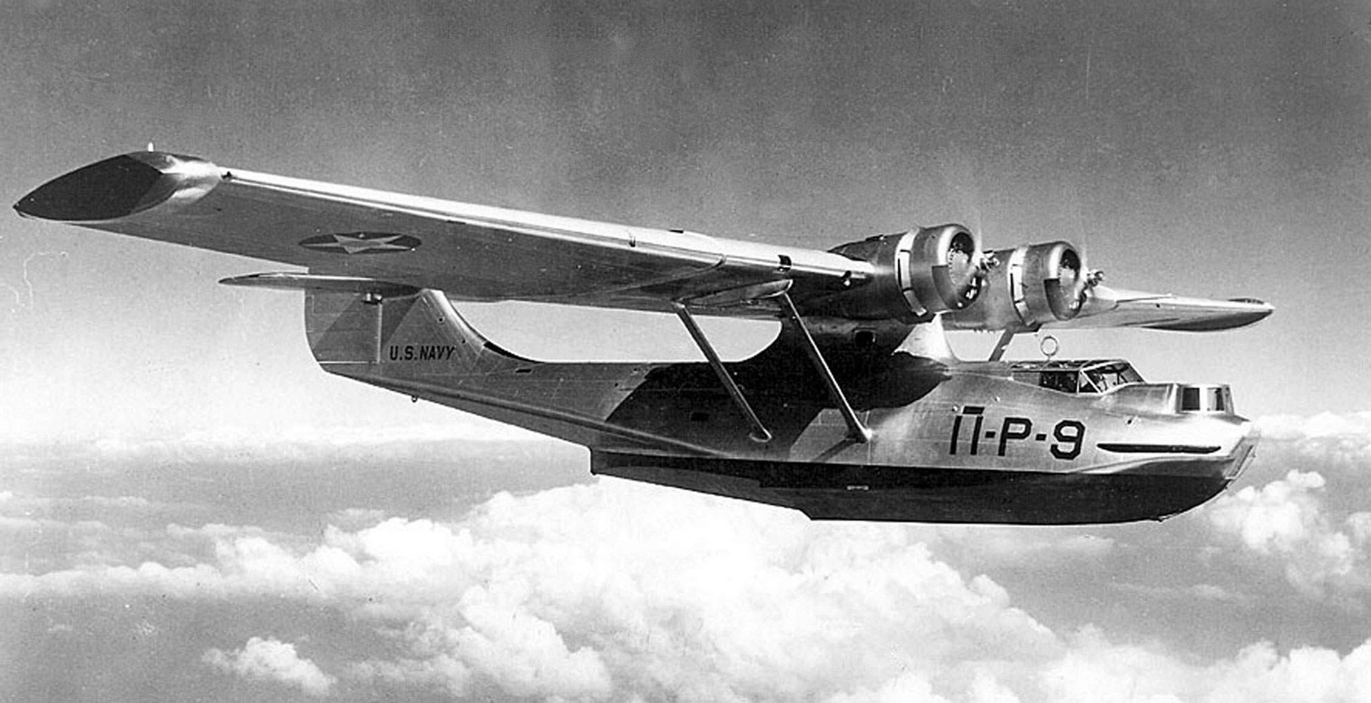 Consolidated PBY Catalina en patrouille -- Photo US Navy. -
