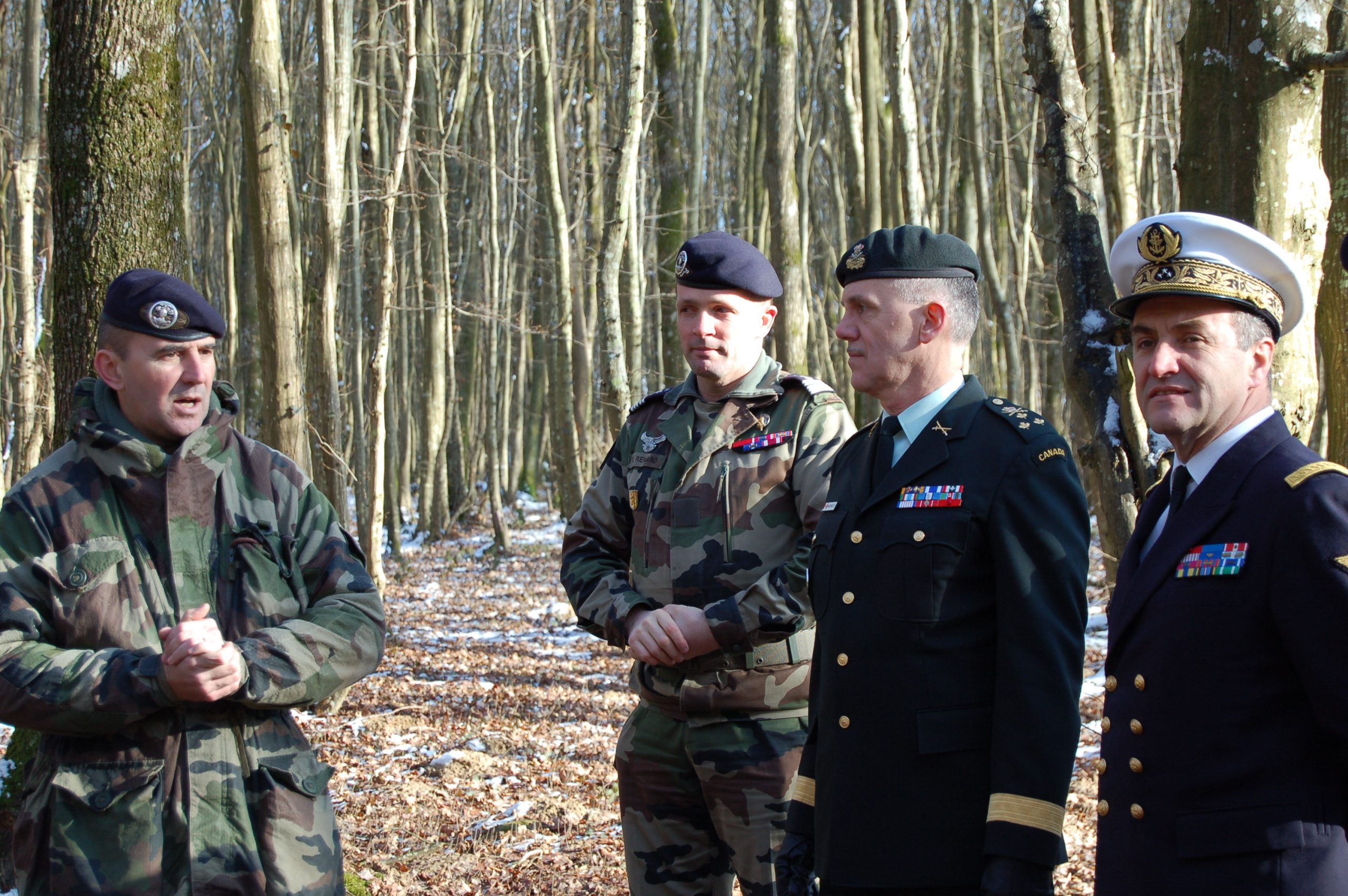 Visite du Chef d'état-major du NATO Supreme Allied Command Transformation (Norfolk) -- Photo © 2e R.H. -