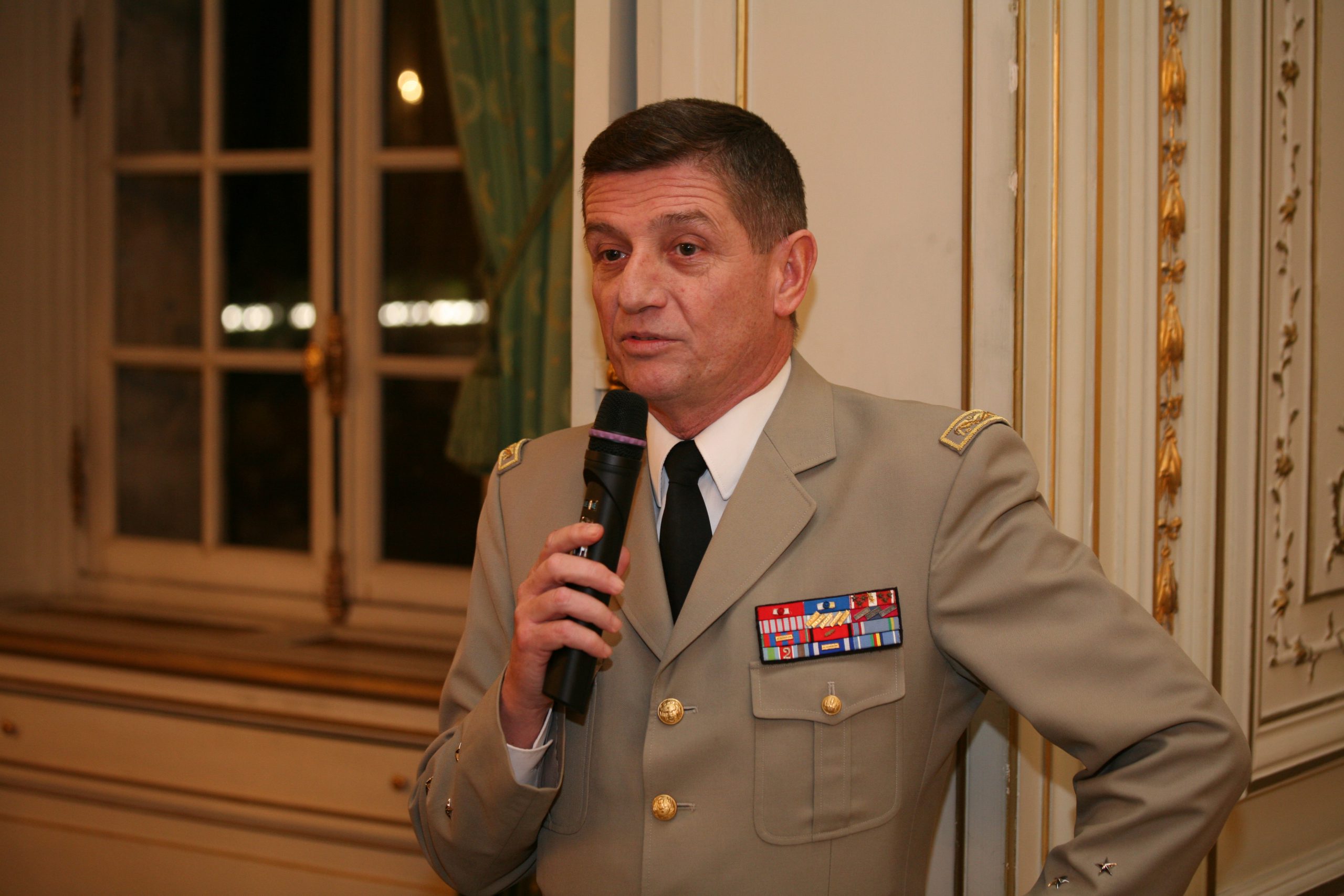 Le général Benoit Puga, directeur du renseignement militaire (DRM) -- Photo © Joël-François Dumont. -