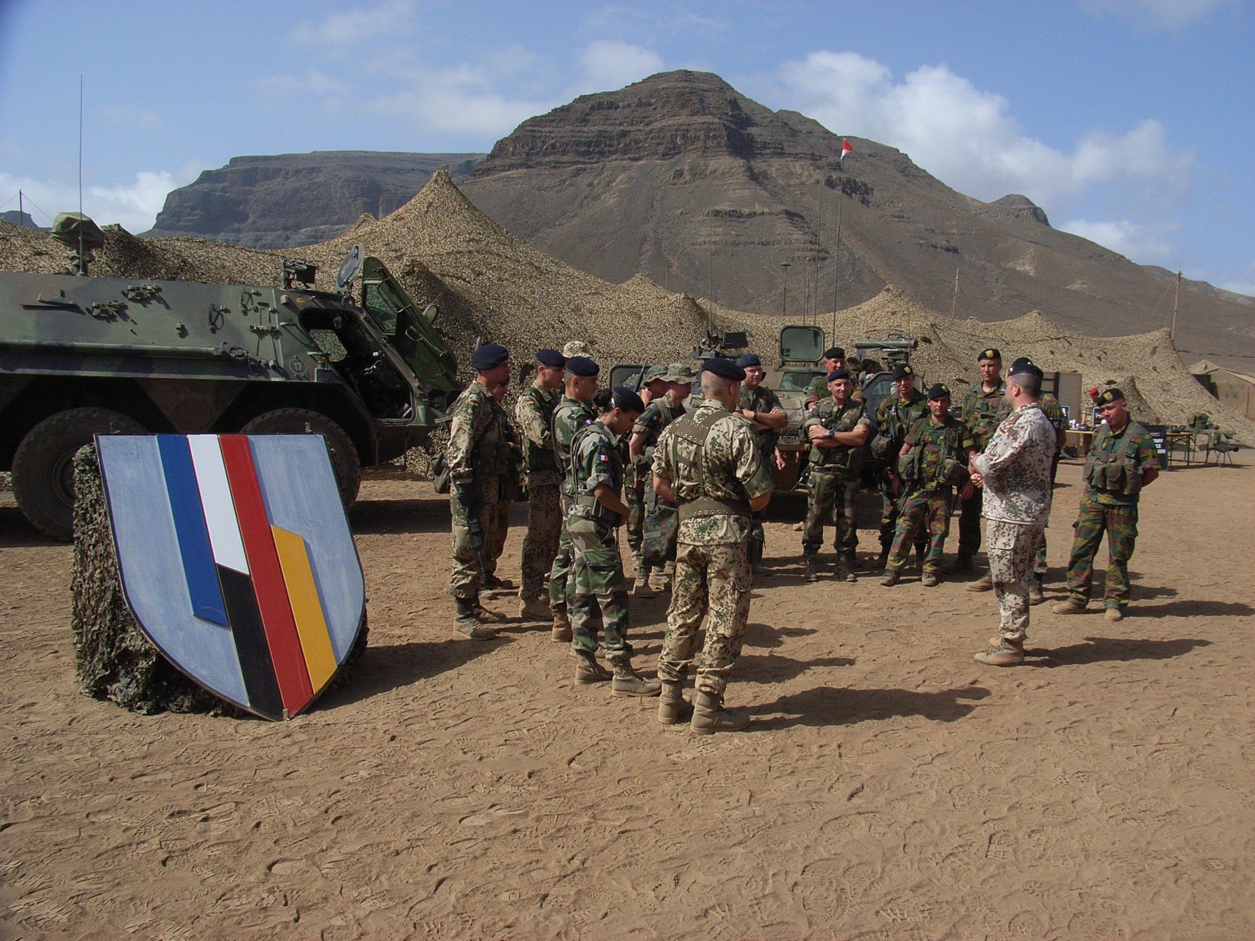 La Brigade franco-allemande en Afghanistan -- Photo © BFA. -