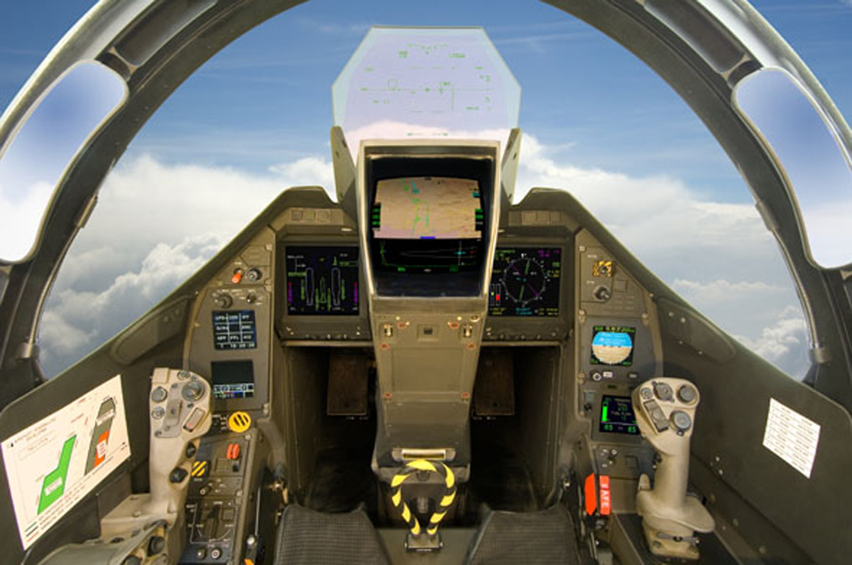 Cockpit du Rafale -- Photo A. Paringaux © Dassault Aviation. -
