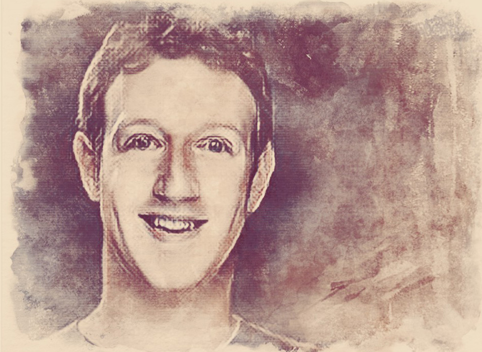 Mark Zuckerberg -- Illustration (DR) -