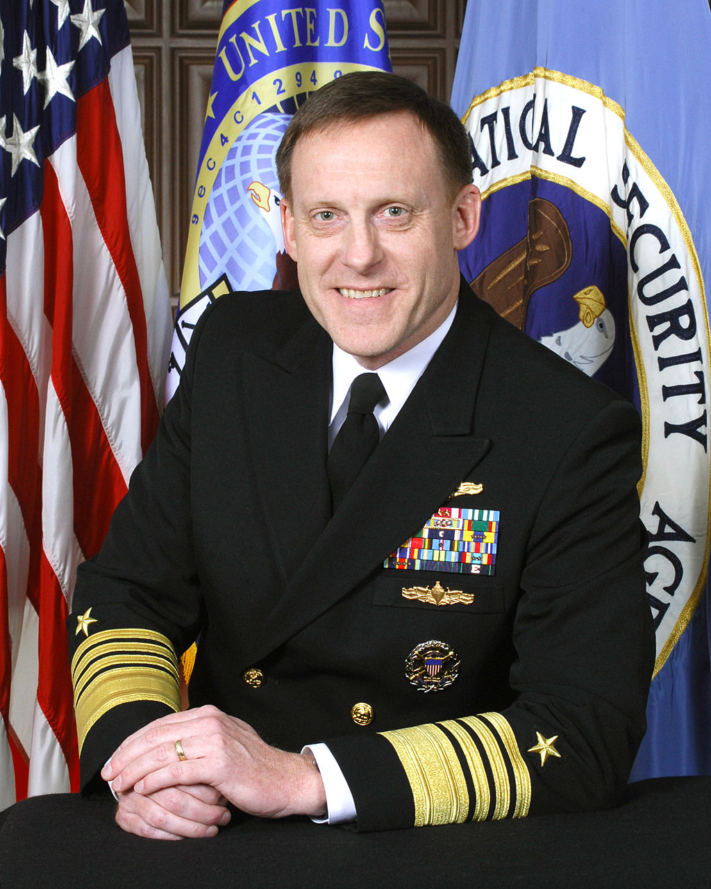 Navy Adm. Mike S. Rogers, commander of U.S. Cyber Command and director of the National Security Agency. NSA photo. -