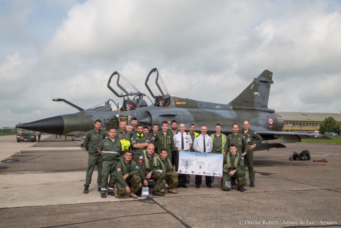 Les adieux du Mirage 2000N - Photo © Olivier Robert / Armée de l'air. -