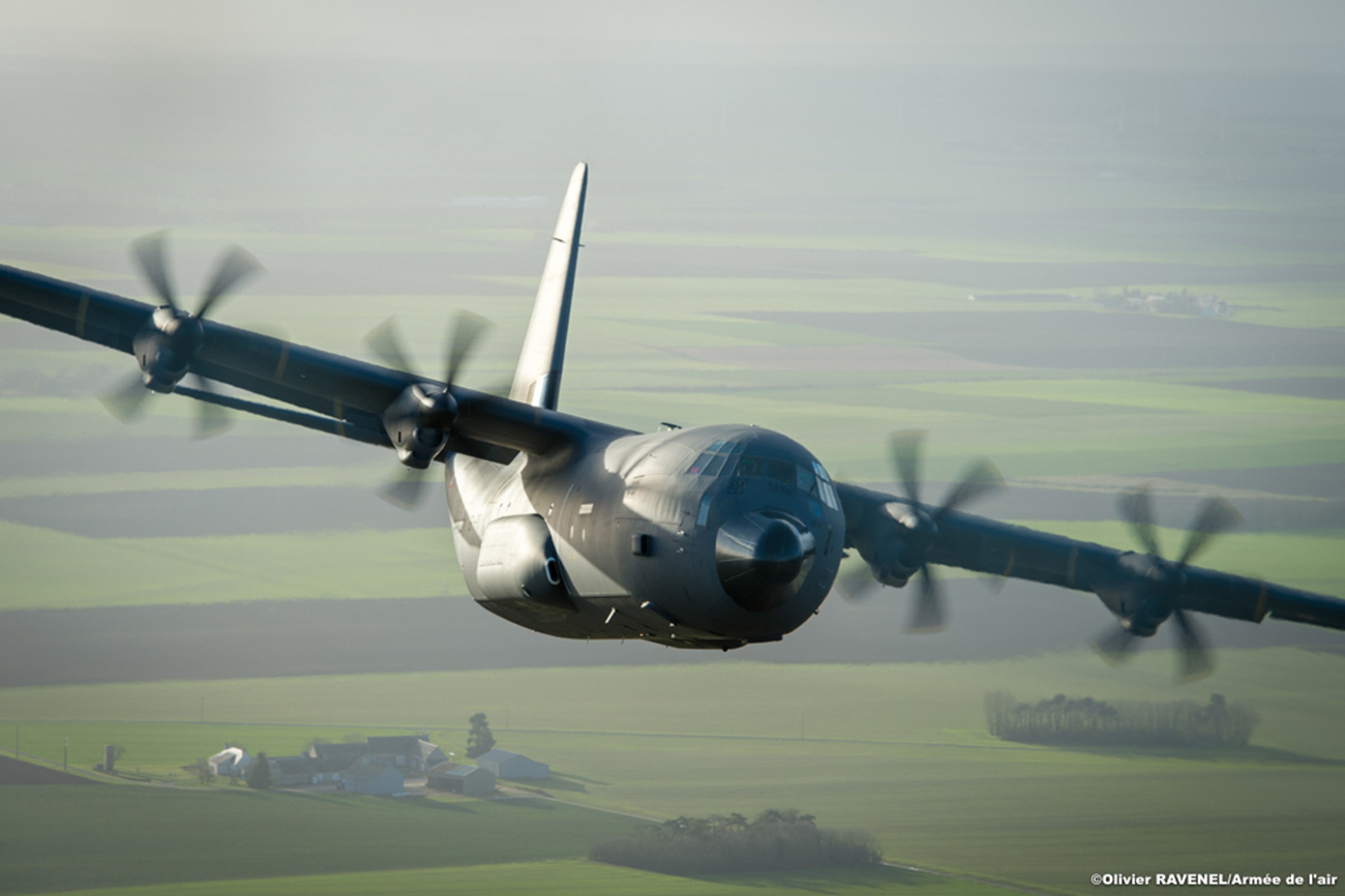 Le C-130J Super Hercules -- Photo : Olivier Ravenel © Armée de l’Air -