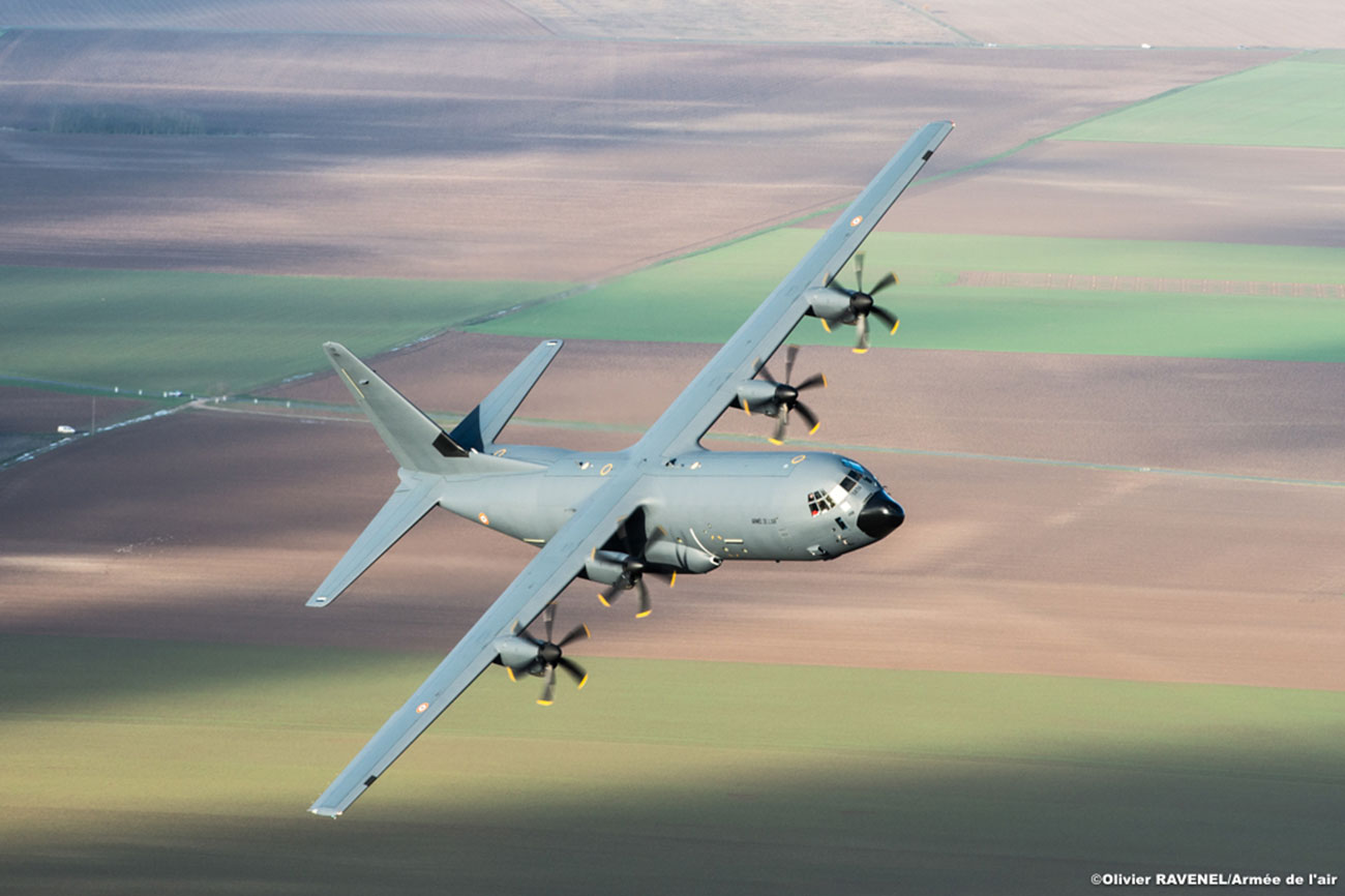 Le C-130J Super Hercules -- Photo Olivier Ravenel © Armée de l’Air -