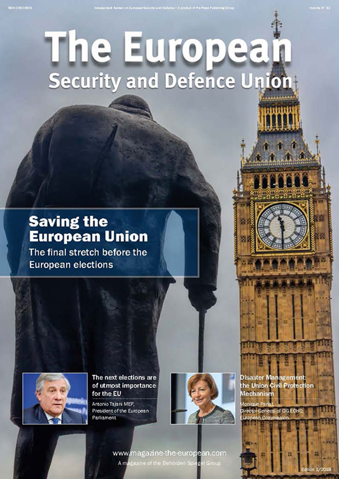 European-Security and Defence magazine -- Edition 1/2019 - Vol. 32. -