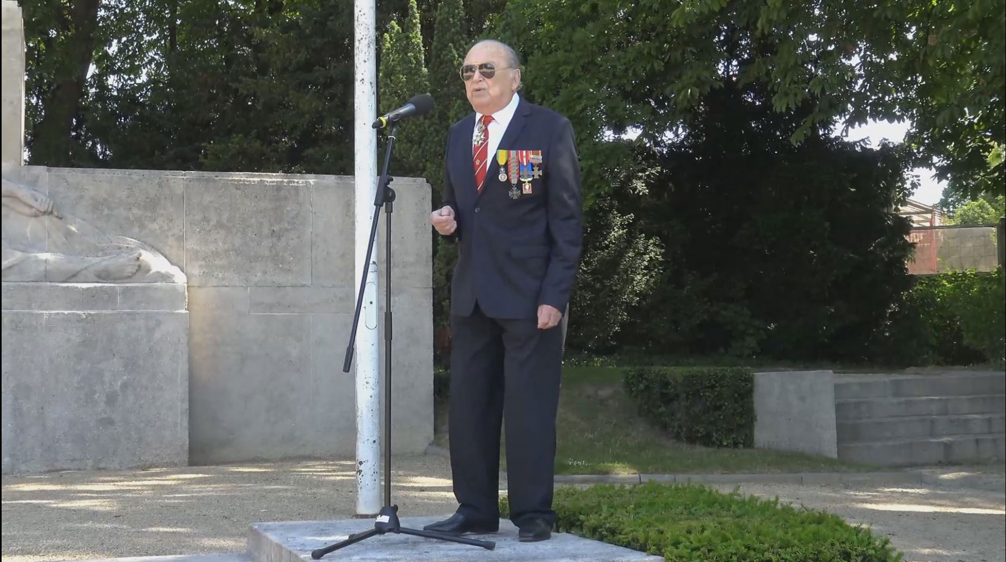 Jack Coudert à Reims le 8 juin 2015 -- Photo © La Légion d'Honneur dans la Marne. -