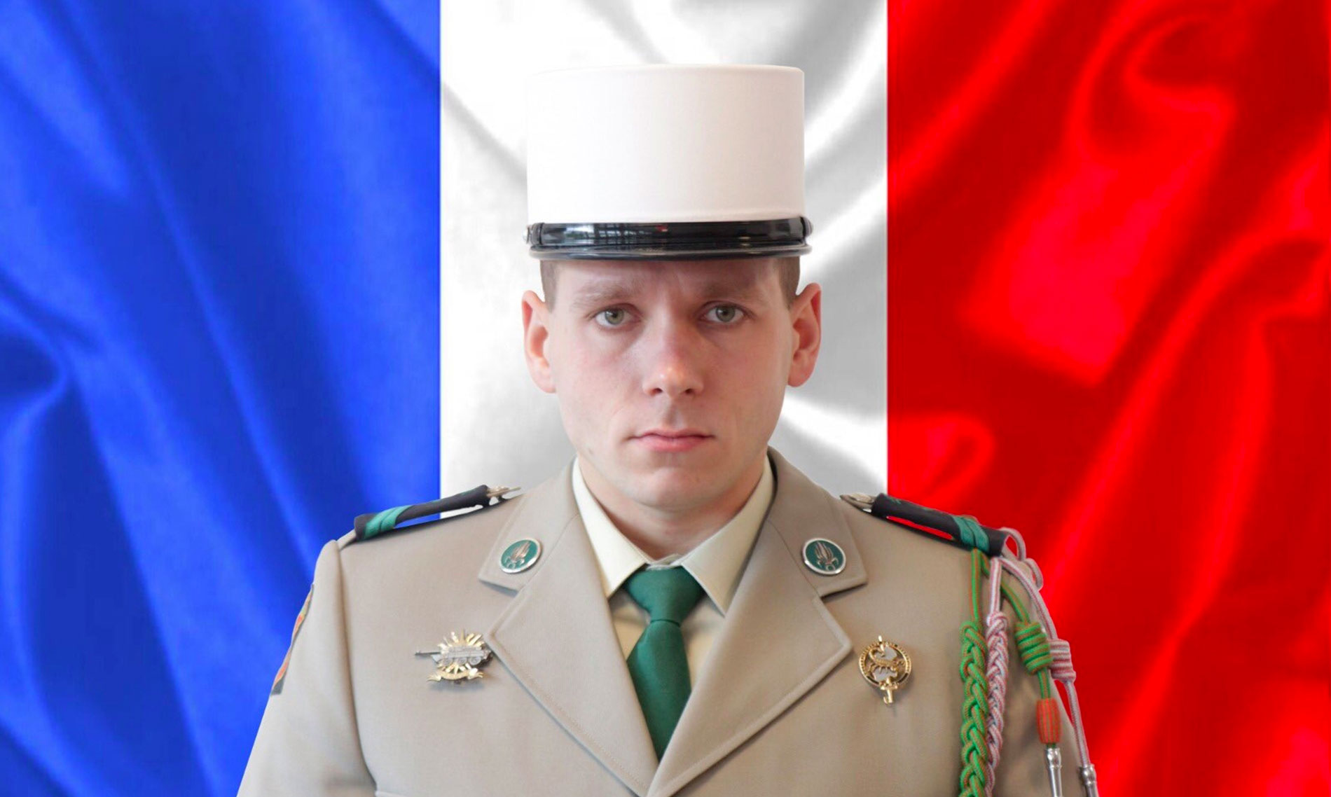 Le brigadier Dmytro Martynyouk (1er REC) mort pour la France -- Photo © EMA. -