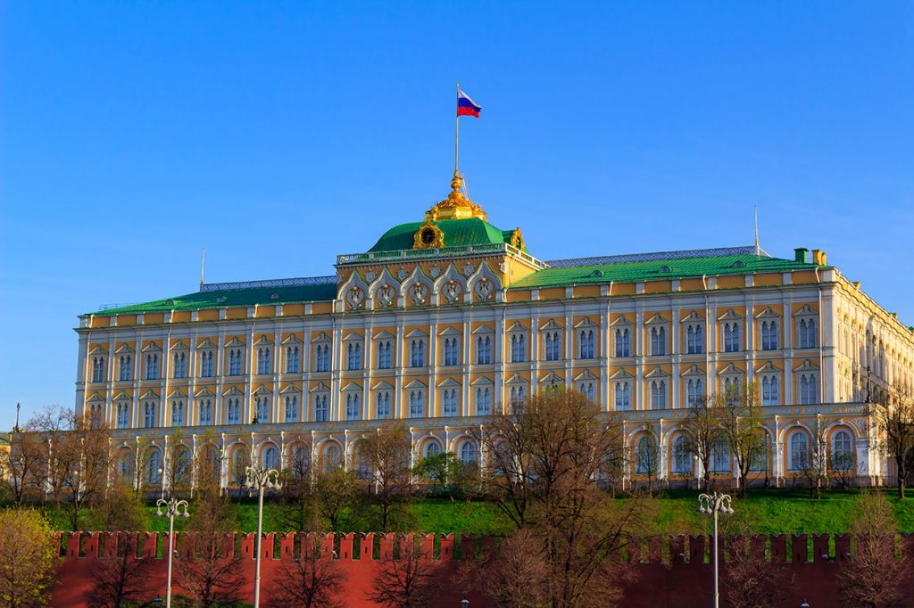 Moscou : Le palais du Kremlin à Moscou - © BS