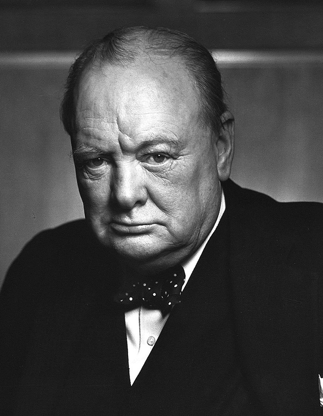 Sir Winston Churchill — Photo Yousuf Karsh (Ottawa, Dec. 30, 1941) — (Library & Archives Canada)