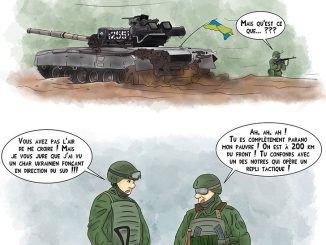 Avancée ukrainienne côté russe vue par Epo