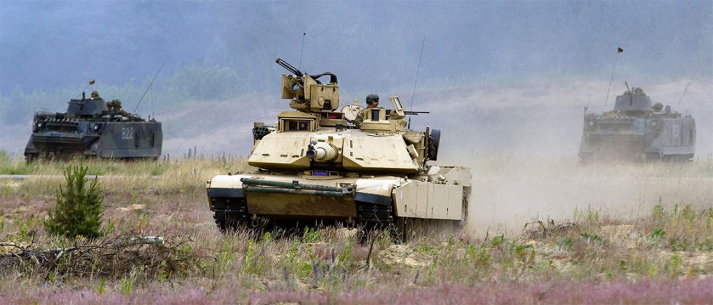 US Army Abrams M1A2 Main Battle Tank