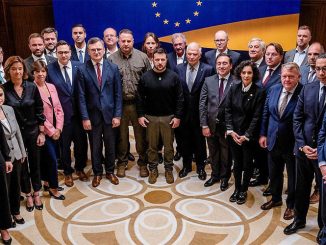 Réunion des ministres des affaires-étrangères de l'UE à Kiev