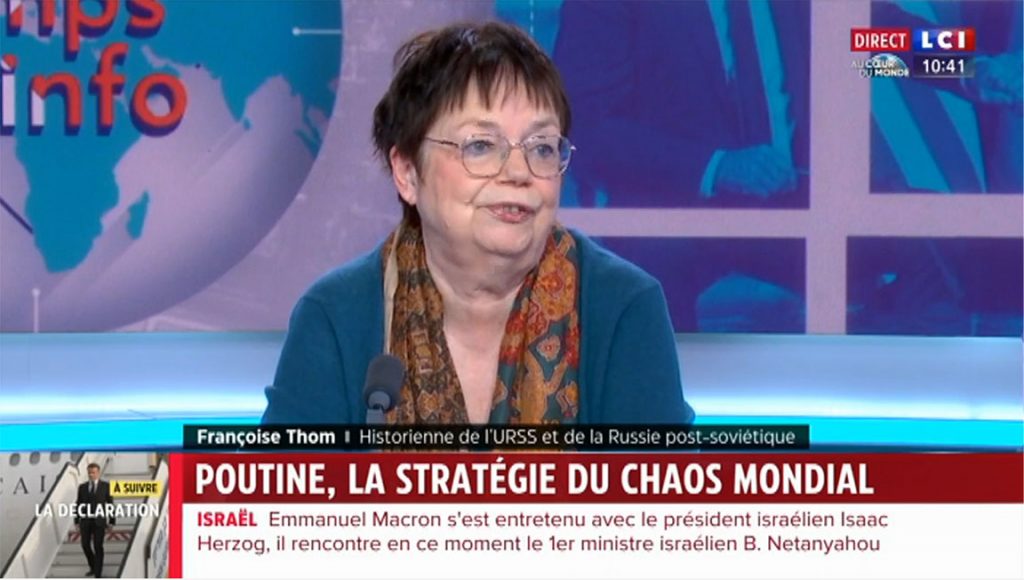 Françoise Thom sur LCI