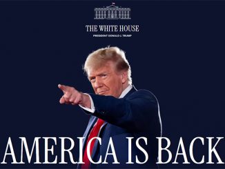 America is back - Photo de Donald Trump sur le site officiel de la Maison-Blanche - White House Photo