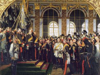 Anton von Werner Kaiserproklamation in Versailles