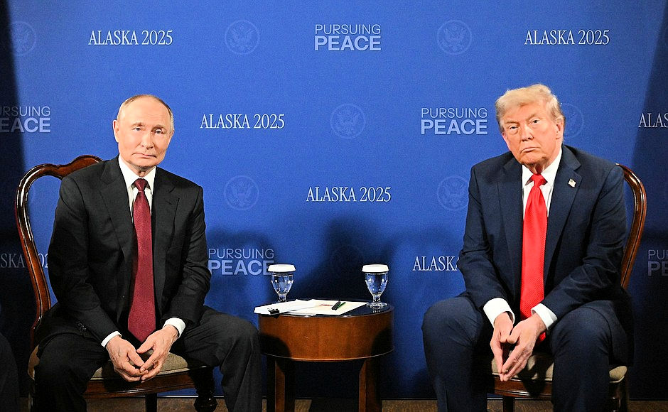 Poutine et Trump à Anchorage - Photo Kremlin.ru