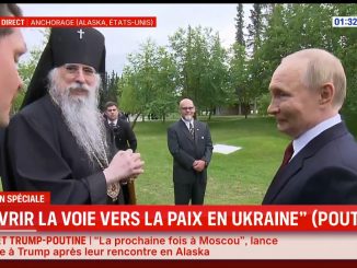 Poutine n'a négigaé aucun registre à aAnhorage - Capure d'écran LCI