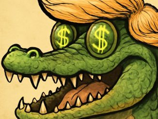 Donald Trump Alligator — Illustration © European-Secucity