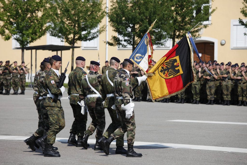 Brigade Franco- Allemande à Mülheim — Photo Joël-François Dumont