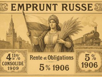 Affiche historique de l'emprunt russe — Photo © DR
