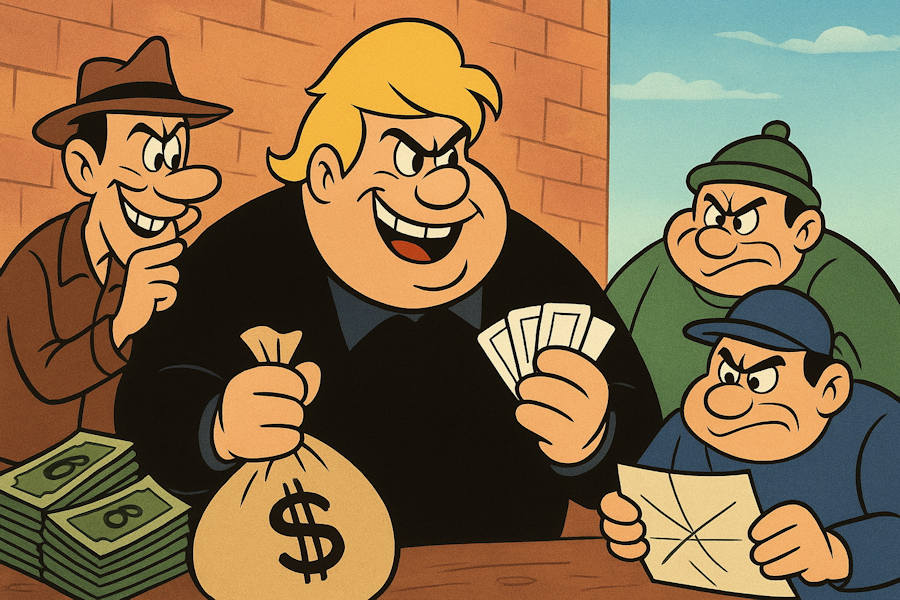 La bande de malfaiteurs rusés — Illustration © European-Security
