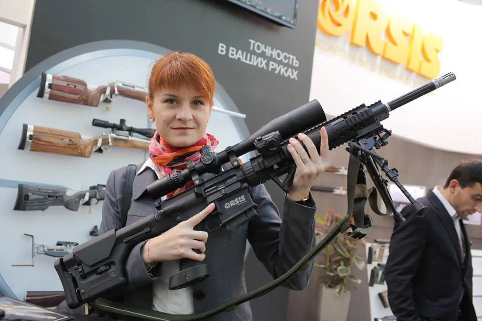 Maria Butina sur sa page Facebook