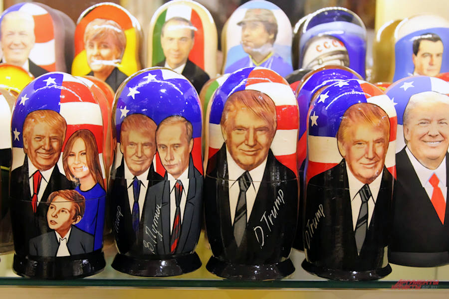 Matriochkas Trump Poutine