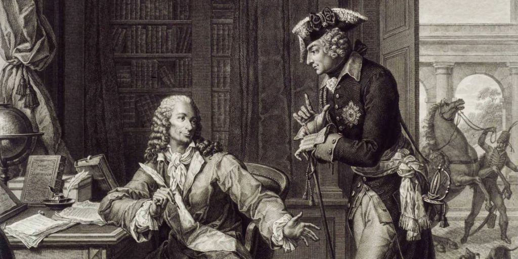 Voltaire et Frédéric de Prusse