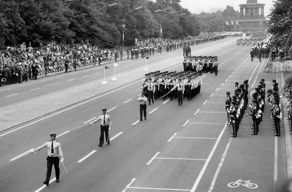 14 juillet 1984 à Berlin — Photo © Gendarmerie Natioanle