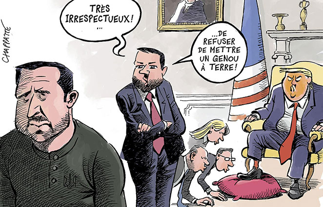 - Chaoppatte Trump Vance Zelinsky 1a Chappatte_Trump-Vance-Zelinsky