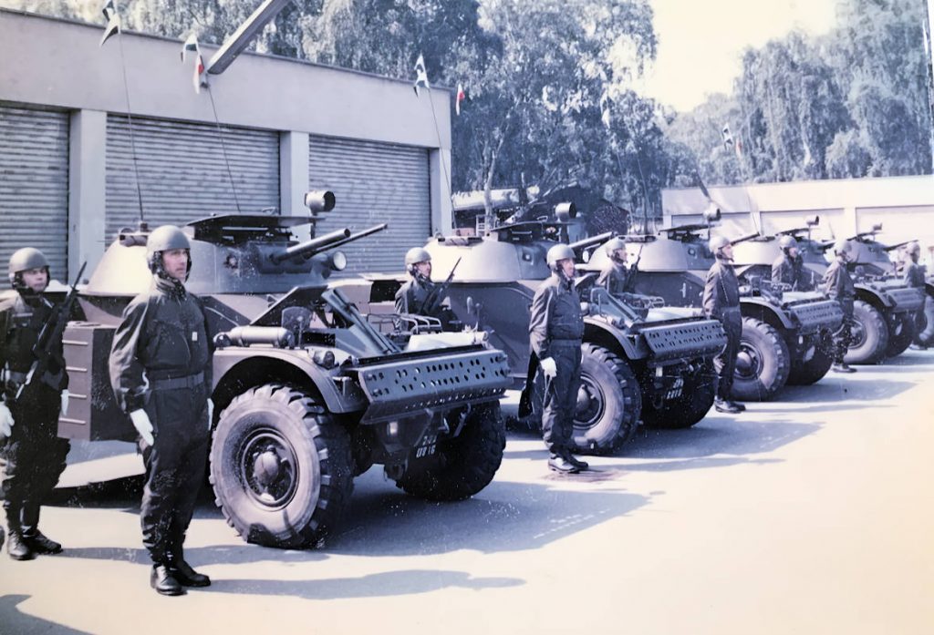 Les gendarmes sont intégrés à la défense alliée (13e EM) — Archives © Gendarmerie Nationale