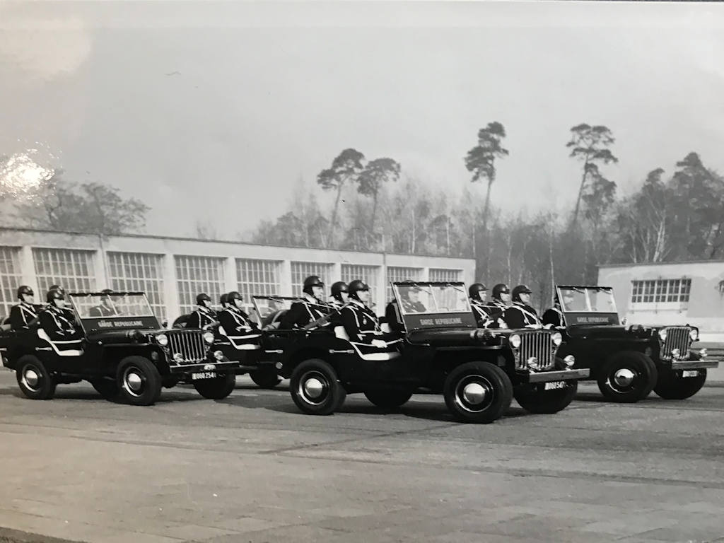 Jeeps d’escorte des personnalités — Archives © Gendarmerie Nationale Berlin