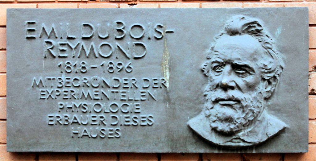 Gedenktafel Dorotheenstr 96 Mitte Emil Heinrich Du Bois Reymond