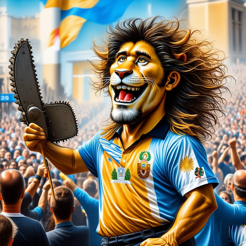 - Javier Milei Cartoon 4a Javier Milei_Cartoon © Euroepan-Security