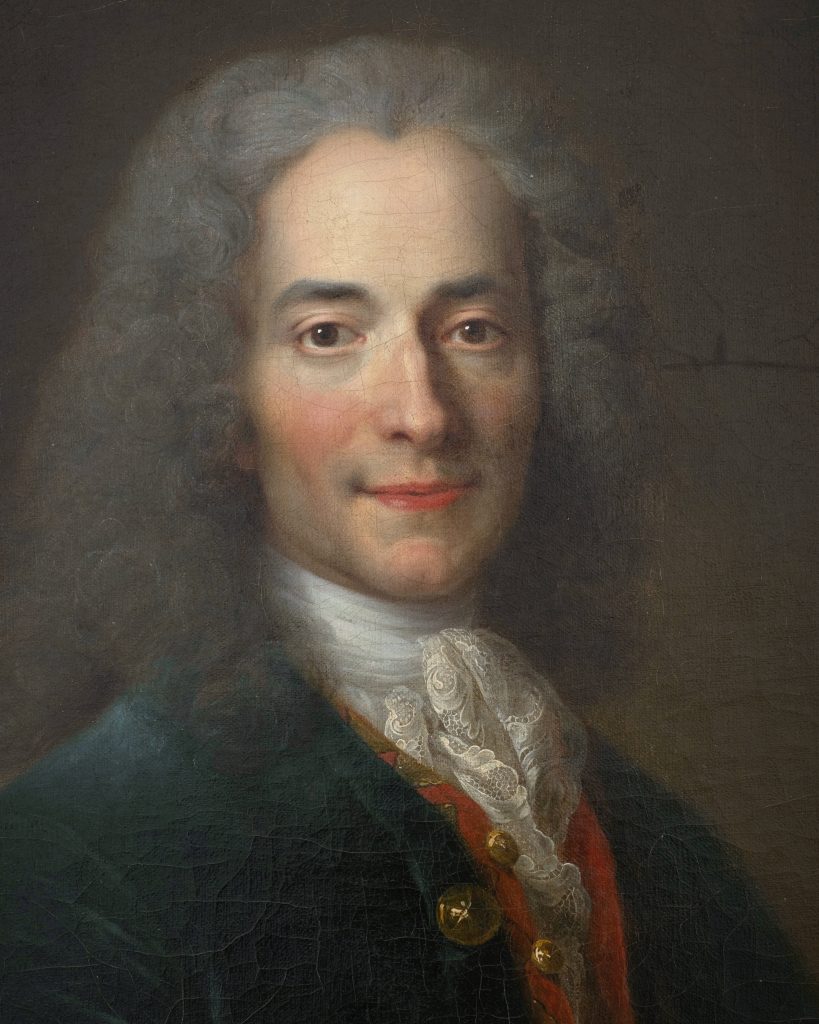 Nicolas de Largilliere Portrait de Voltaire Musée Carnavalet