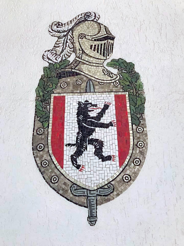 Mosaique au siège de la Gendarmerie de Berlin — Archives Gendarmerie Nationale (Berlin)