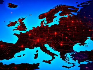Contamination numérique de l'Europe — Illustration IA © European-Security