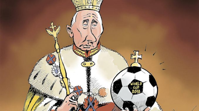 tsar Vladimir vu par Patrick Chappatt