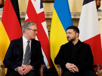 Keir Starmer with Wolodymyr Selenskyj – Picture Lauren Hurley / No 10 Downing Street