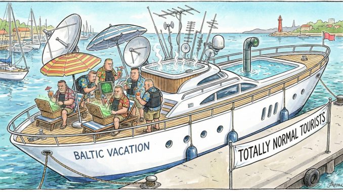 La flotte fantôme russe - Espionnage