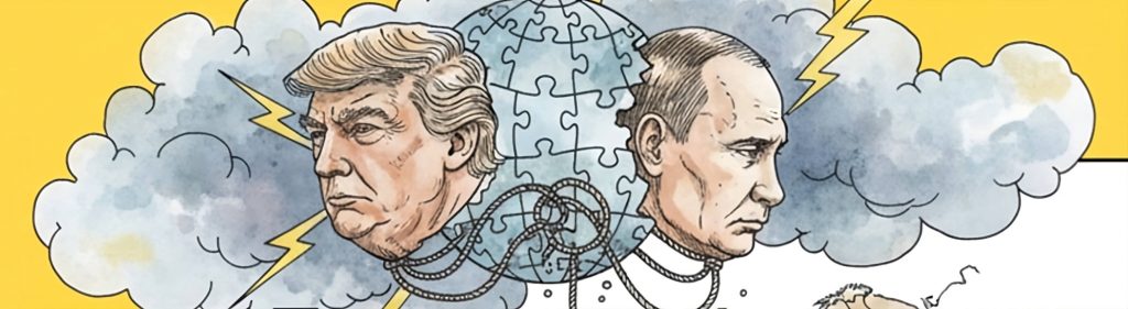 Trump_Poutine Nuages — Illustration © European-Security