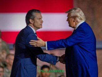 2026 NDS Pete Hegseth & Donald Trump — US War Department Photo