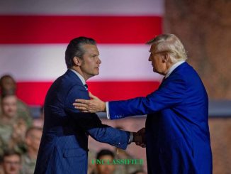 2026 NDS Pete Hegseth & Donald Trump — US War Department Photo