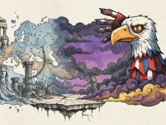 L'aigle US contre l'Europe — Illustration © European-Security